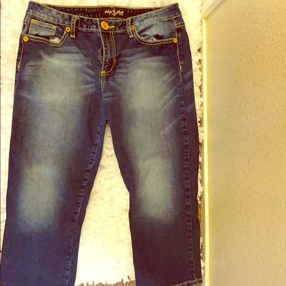 baby phat capri jeans